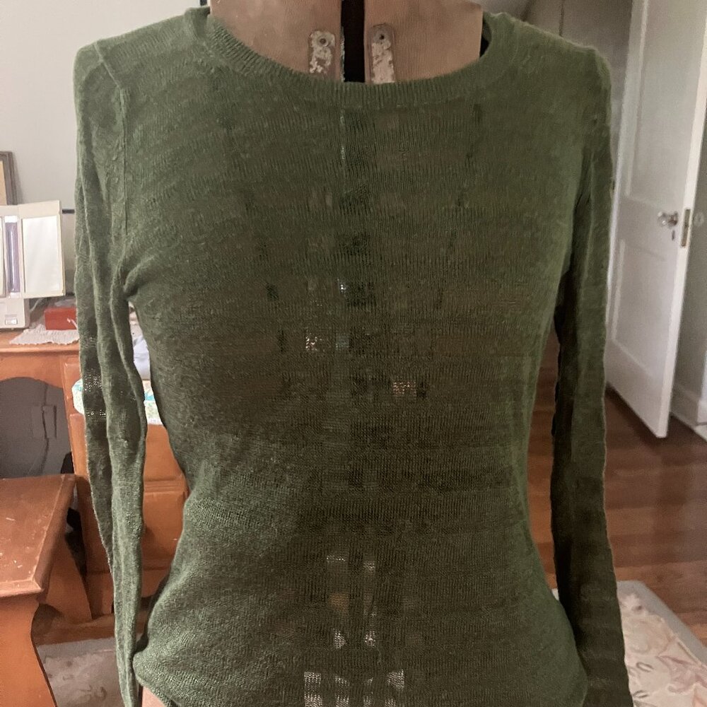 Banana Republic Olive Green Sweater